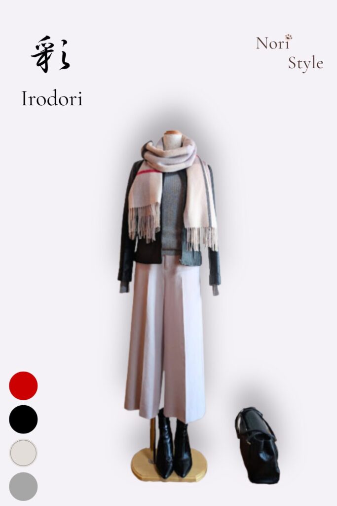 フェミニンなラメニットに、レザージャケットのタフな質感を掛け合わせた、計算し尽くされたMixスタイル。素材のギャップを楽しむお洒落のエネルギーが、大人の「彩り」豊かな遊び心を刺激してくれます。